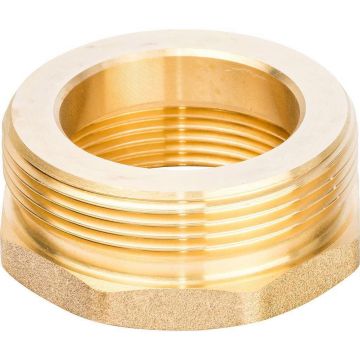 Переход Meibes (Майбес) из латуни под плоское уплотнение DN 40 2 НР x 1 1/2 ВР (M90652.6)