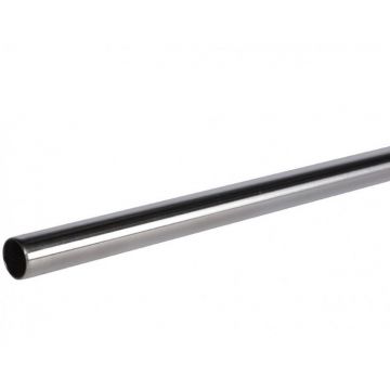 Труба в штангах Rommer (Роммер) из нержавеющей стали SUS 304 (для DIY - 1 шт) 15х1 4 метра (RSS-0001-000015D)