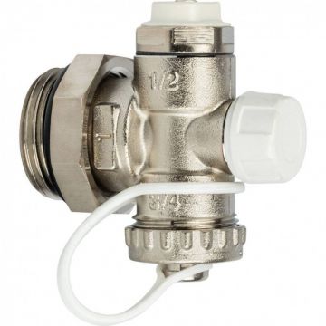 Регулируемый концевой фитинг Stout (Стаут) с дренажным вентилем, ручной воздухоотводчик 1 (SMS-1000-020001)