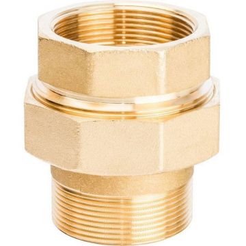 Разъемное соединение Stout (Стаут) американка ВН уплотнение под гайкой по плоскости 2 (2700A1H202000B) (SFT-0044-000002)