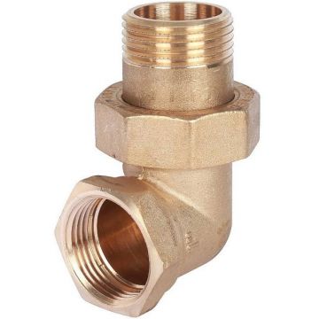 Разъемное угловое соединение Stout (Стаут) американка ВН, уплотнение под гайкой o-ring кольцо 1/2 (2700I4H040400B) (SFT-0056-000012)