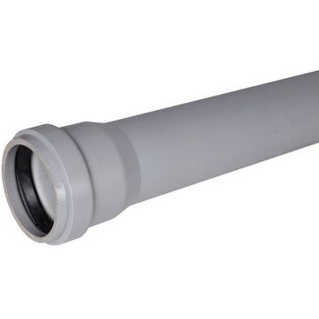 Труба канализационная Stout (Стаут) бесшумная D58 х 1500 мм (SKB-0001-058150)