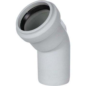 Отвод канализационный Stout (Стаут) бесшумный D58 х 45° (SKB-0010-005845)