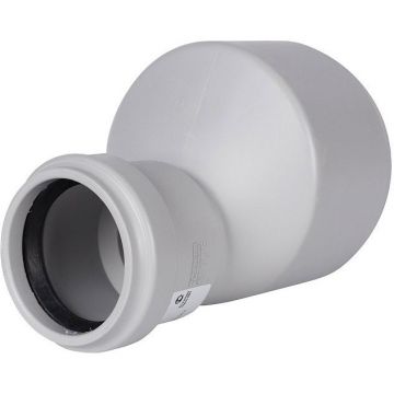 Переход эксцентрический Stout (Стаут) канализационный бесшумный D110 х 58 (SKB-0013-011058)