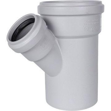 Тройник канализационный Stout (Стаут) бесшумный D110 x 58/45° (SKB-0015-115845)