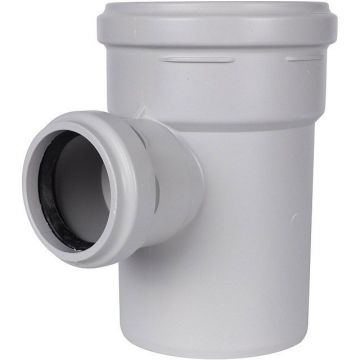 Тройник канализационный Stout (Стаут) бесшумный D110 x 58/87,5° (SKB-0016-115887)