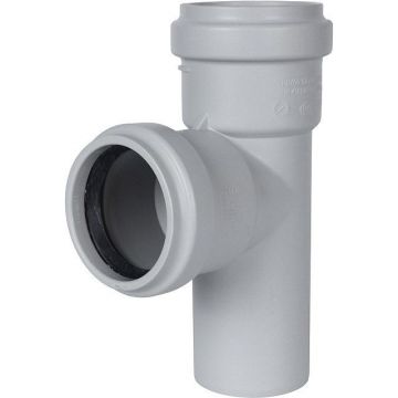 Тройник канализационный Stout (Стаут) бесшумный D58 x 58/87,5° (SKB-0016-585887)