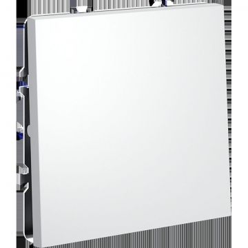 Проходной переключатель встраиваемый Voltum (Вольтум) S70 одноклавишный 10А, (белый матовый) VLS010302