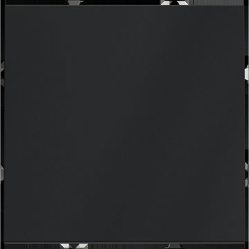 Проходной переключатель встраиваемый Voltum (Вольтум) S70 одноклавишный 10А, (графит) VLS010307