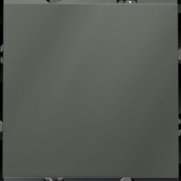 Проходной переключатель встраиваемый Voltum (Вольтум) S70 одноклавишный 10А, (титан) VLS010306