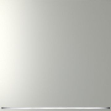 Проходной переключатель встраиваемый Voltum (Вольтум) S70 одноклавишный с подсветкой 10А, (сталь) VLS010405