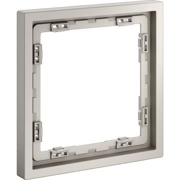 Рамка пластиковая Voltum (Вольтум) S70 на 1 пост, (кашемир) VLS100103