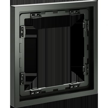 Рамка пластиковая Voltum (Вольтум) S70 на 1 пост, (титан) VLS100106