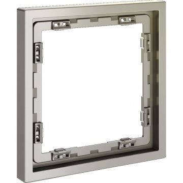 Рамка пластиковая Voltum (Вольтум) S70 на 1 пост, (шелк) VLS100104