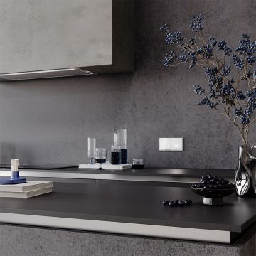 Рамка пластиковая Voltum (Вольтум) S70 на 2 поста, (белый глянцевый) VLS100201