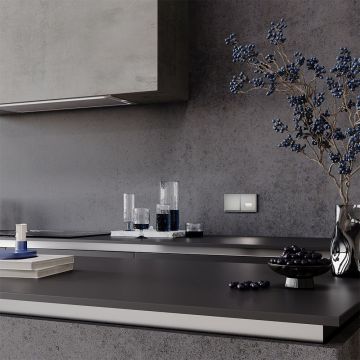 Рамка пластиковая Voltum (Вольтум) S70 на 2 поста, (сталь) VLS100205