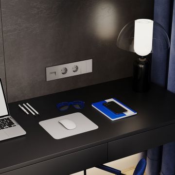 Рамка пластиковая Voltum (Вольтум) S70 на 4 поста, (кашемир) VLS100403