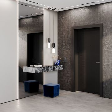 Рамка стеклянная Voltum (Вольтум) S70 на 2 поста, (графит, стекло) VLS110207