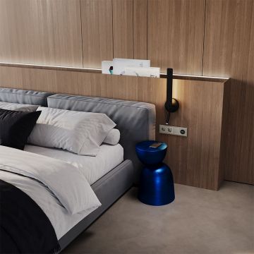 Рамка стеклянная Voltum (Вольтум) S70 на 4 поста, (шелк, стекло) VLS110404