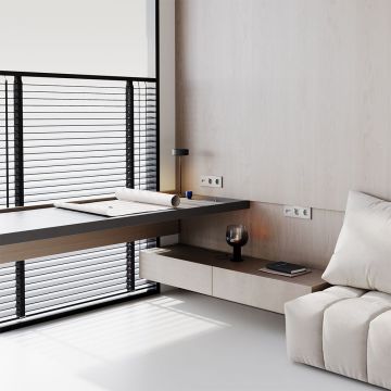 Розетка встраиваемая Voltum (Вольтум) S70 с заземлением 16А, (кашемир) VLS040103