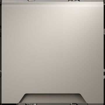 Розетка встраиваемая Voltum (Вольтум) S70 с заземлением, защитными шторками и крышкой 16А, (кашемир) VLS040303