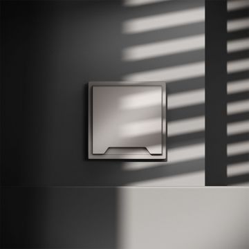 Розетка встраиваемая Voltum (Вольтум) S70 с заземлением, защитными шторками и крышкой 16А, (кашемир) VLS040303