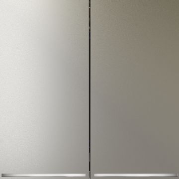 Выключатель встраиваемый Voltum (Вольтум) S70 двухклавишный с подсветкой 10А, (шелк) VLS020204