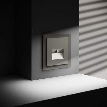 Розетка компьютерная встраиваемая Voltum (Вольтум) S70 RJ45 категория б, (шелк) VLS060104