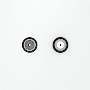 Розетка телевизионная встраиваемая Voltum (Вольтум) S70 оконечная TV+SAT, (белый матовый) VLS060402