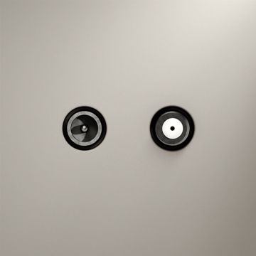 Розетка телевизионная встраиваемая Voltum (Вольтум) S70 оконечная TV+SAT, (кашемир) VLS060403