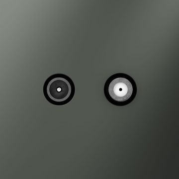 Розетка телевизионная встраиваемая Voltum (Вольтум) S70 оконечная TV+SAT, (титан) VLS060406