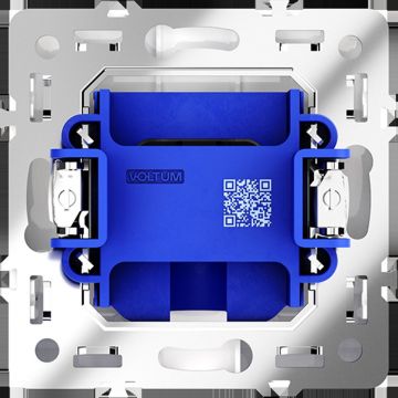 Вывод кабеля Voltum S70, (белый матовый) VLS080202