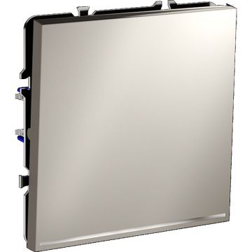 Выключатель встраиваемый Voltum (Вольтум) S70 одноклавишный с подсветкой 10А, (кашемир) VLS010203