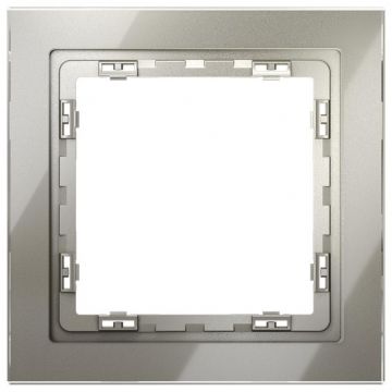 Рамка Вольтум (Voltum) 1-м S70 стеклянная шелк VLS110104