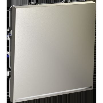 Выключатель встраиваемый Voltum (Вольтум) S70 одноклавишный с подсветкой 10А, (шелк) VLS010204