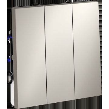 Выключатель встраиваемый Voltum S70 трехклавишный 10А, (кашемир) VLS030103
