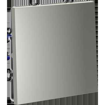 Выключатель с самовозвратом встраиваемый Voltum (Вольтум) S70 одноклавишный 10А, (сталь) VLS010605