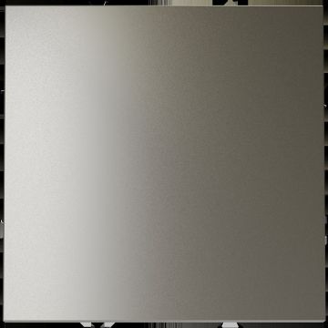 Выключатель с самовозвратом встраиваемый Voltum (Вольтум) S70 одноклавишный 10А, (шелк) VLS010604