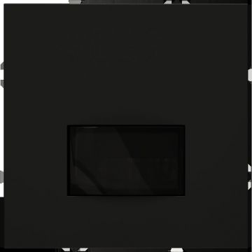 Датчик движения встраиваемый Voltum S70, (черный матовый) VLS070508