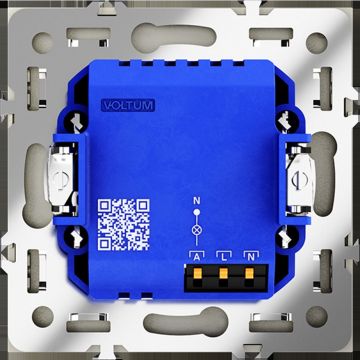 Датчик движения встраиваемый Voltum S70, (шелк) VLS070504