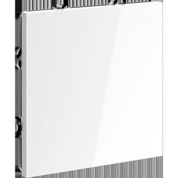 Заглушка Voltum (Вольтум) S70 с суппортом, (белый глянцевый) VLS080101