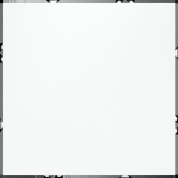 Заглушка Voltum (Вольтум) S70 с суппортом, (белый матовый) VLS080102