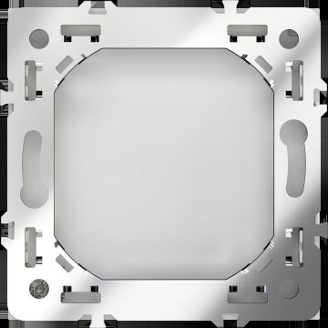 Заглушка Voltum (Вольтум) S70 с суппортом, (белый матовый) VLS080102