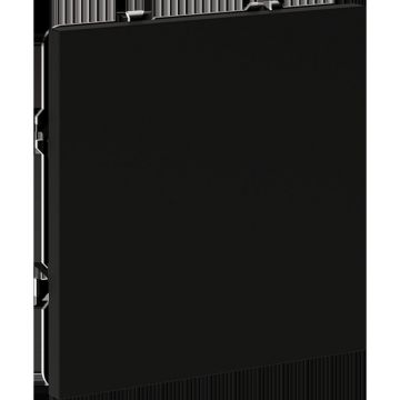 Заглушка Voltum (Вольтум) S70 с суппортом, (черный матовый) VLS080108