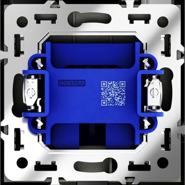 Вывод кабеля Voltum S70, (черный матовый) VLS080208