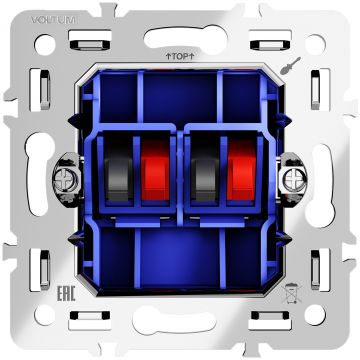 Механизм Вольтум розетки акустической 4-местной, S70 VLS0603M, Voltum