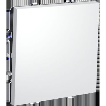 Перекрестный переключатель встраиваемый Voltum (Вольтум) S70 одноклавишный 10А, (белый матовый) VLS010502