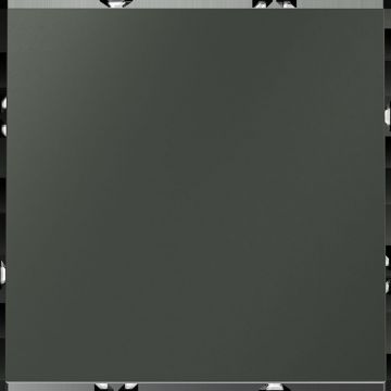 Перекрестный переключатель встраиваемый Voltum (Вольтум) S70 одноклавишный 10А, (титан) VLS010506