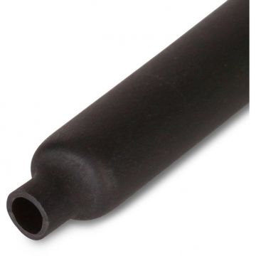 Термоусадочная трубка КВТ (KVT) ТУТнг Ф6/3 мм 100 см черная (60088)