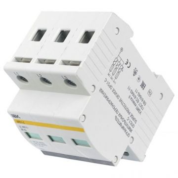 Ограничитель перенапряжения ИЭК ОПС1-C 3P KARAT IEK MOP20-3-C